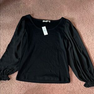 Loft Elegant Black Women's Top